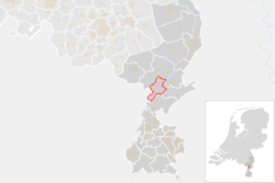 NL - locator map municipality code GM1641 (2016)